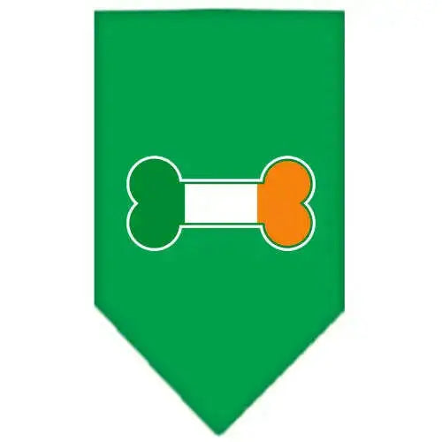 Bone-Flag-Ireland-Screen-Print-Bandana-Emerald-Green-Small-GreatEagleInc-319344773