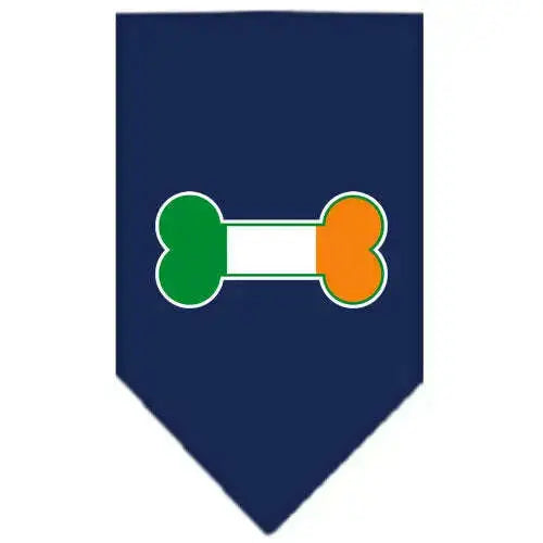 Bone-Flag-Ireland-Screen-Print-Bandana-Navy-Blue-Large-GreatEagleInc-319345784