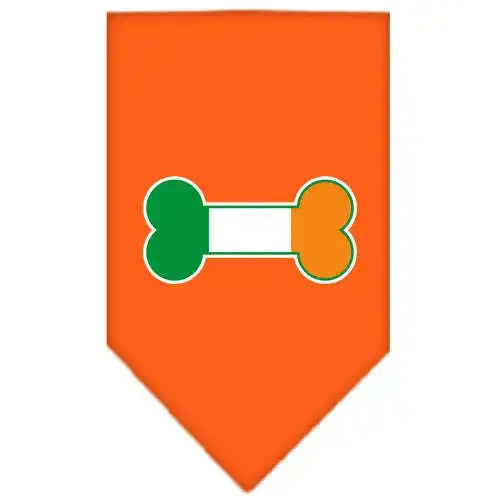 Bone-Flag-Ireland-Screen-Print-Bandana-Orange-Large-GreatEagleInc-319345635