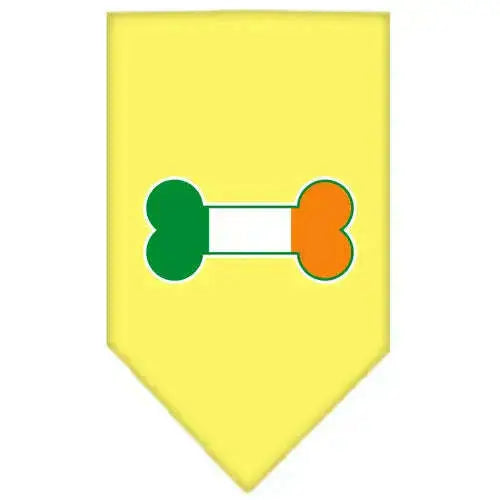 Bone-Flag-Ireland-Screen-Print-Bandana-Yellow-Large-GreatEagleInc-319345164