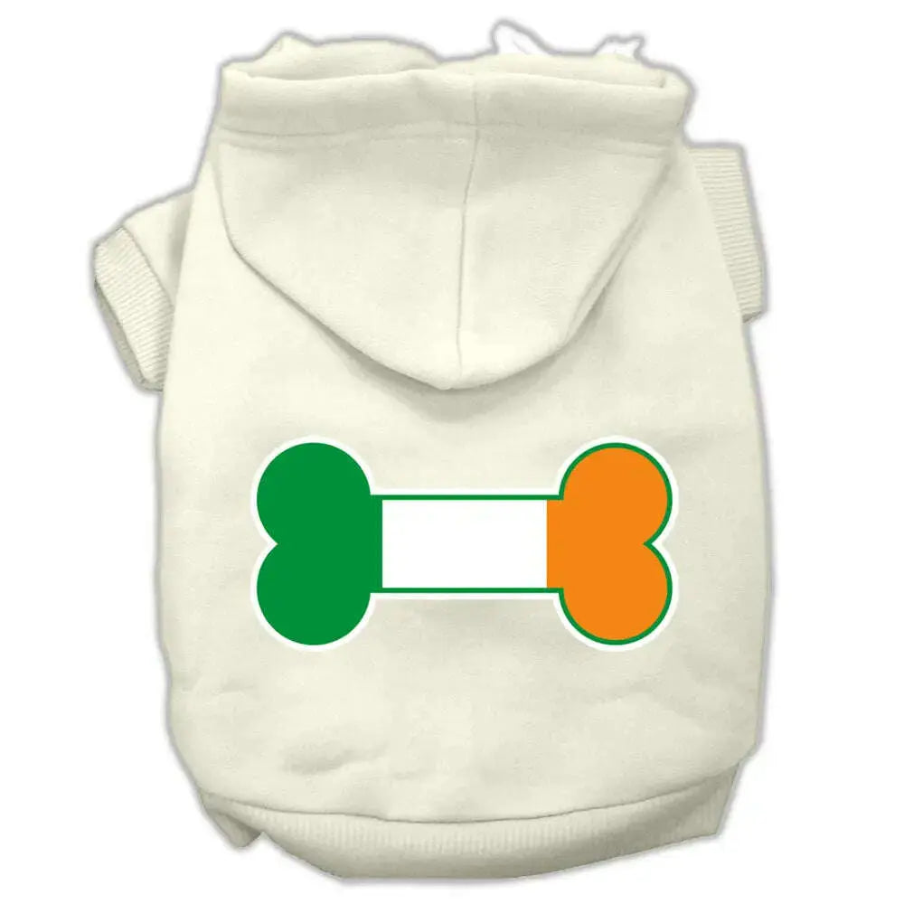 Bone-Flag-Ireland-Screen-Print-Pet-Hoodies-Cream-Size-Xxl-GreatEagleInc-319680674