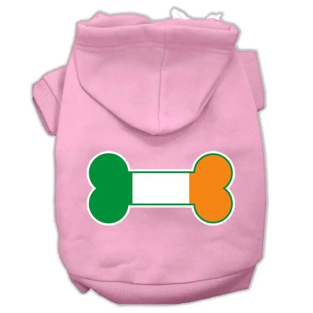 Bone-Flag-Ireland-Screen-Print-Pet-Hoodies-Light-Pink-Size-Sm-GreatEagleInc-319769895