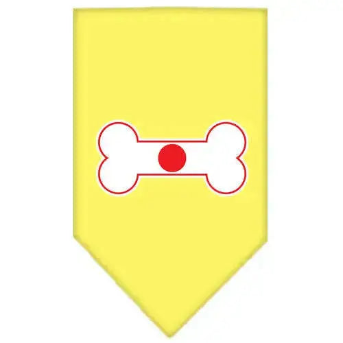 Bone-Flag-Japan-Screen-Print-Bandana-Yellow-Large-GreatEagleInc-333823162