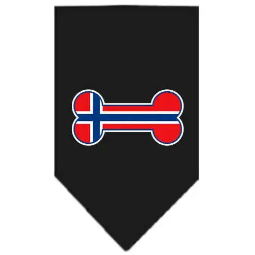 Bone-Flag-Norway-Screen-Print-Bandana-Black-Small-GreatEagleInc-319839924