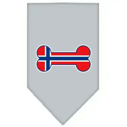 Bone-Flag-Norway-Screen-Print-Bandana-Grey-Small-GreatEagleInc-319839635