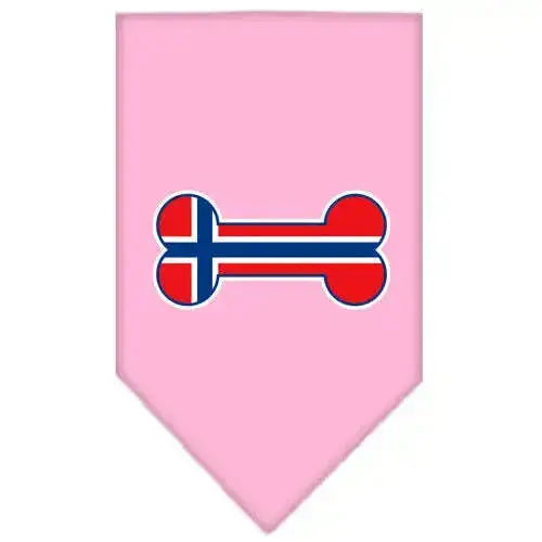 Bone-Flag-Norway-Screen-Print-Bandana-Light-Pink-Small-GreatEagleInc-319839415