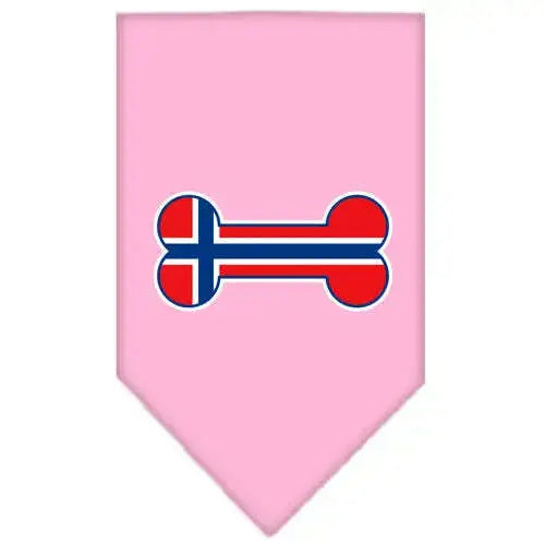 Bone-Flag-Norway-Screen-Print-Bandana-Light-Pink-Small-GreatEagleInc-319839415