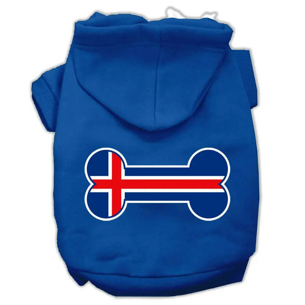 Bone-Shaped-Iceland-Flag-Screen-Print-Pet-Hoodies-Blue-Xl-GreatEagleInc-319433762
