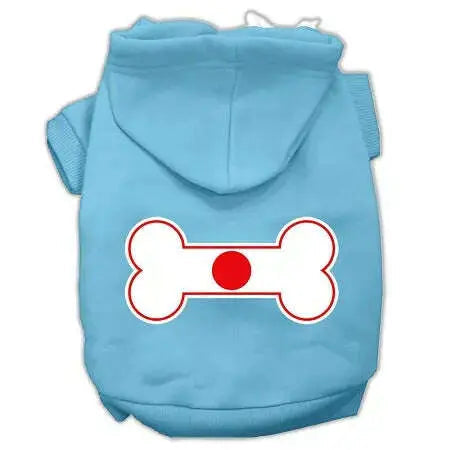 Bone-Shaped-Japan-Flag-Screen-Print-Pet-Hoodies-Baby-Blue-L-GreatEagleInc-333722625
