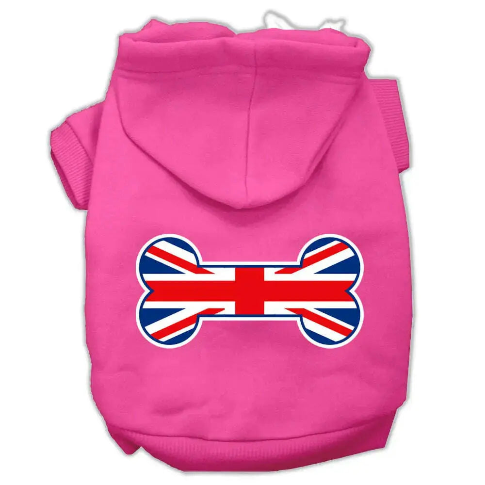 Bone-Shaped-United-Kingdom-_union-Jack_-Flag-Screen-Print-Pet-Hoodies-Bright-Pink-Xs-GreatEagleInc-319405988