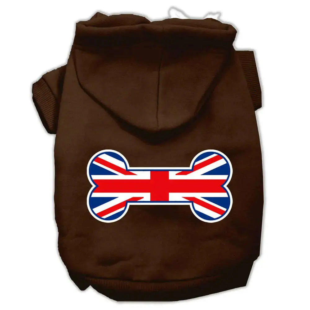 Bone-Shaped-United-Kingdom-_union-Jack_-Flag-Screen-Print-Pet-Hoodies-Brown-Size-Lg-GreatEagleInc-319409387