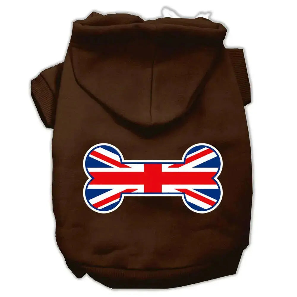 Bone-Shaped-United-Kingdom-_union-Jack_-Flag-Screen-Print-Pet-Hoodies-Brown-Size-Med-GreatEagleInc-319408423