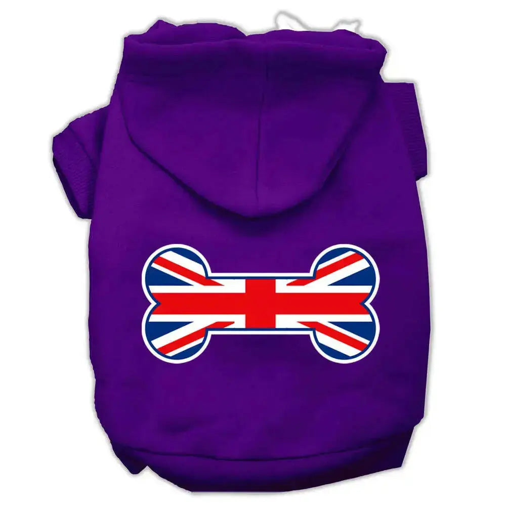 Bone-Shaped-United-Kingdom-_union-Jack_-Flag-Screen-Print-Pet-Hoodies-Purple-Size-Xxxl-GreatEagleInc-333718839