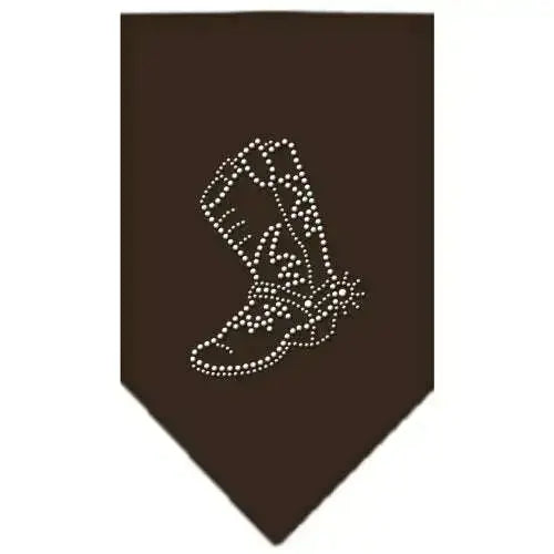Boot-Rhinestone-Bandana-Cocoa-Small-GreatEagleInc-319069552