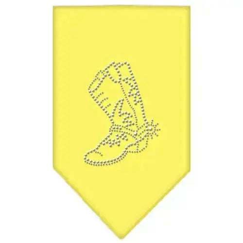 Boot-Rhinestone-Bandana-Yellow-Small-GreatEagleInc-319068530