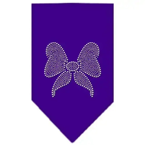 Bow-Rhinestone-Bandana-Purple-Small-GreatEagleInc-319066868
