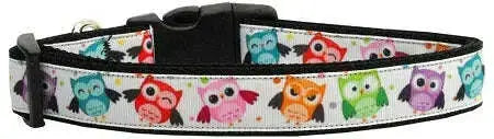 Bright-Owls-Nylon-Ribbon-Collars-Medium-GreatEagleInc-318902149