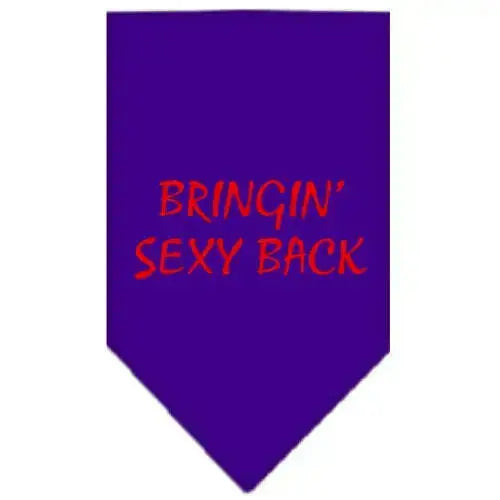 Bringin-Sexy-Back-Screen-Print-Bandana-Purple-Large-GreatEagleInc-333837358
