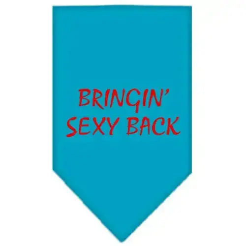 Bringin-Sexy-Back-Screen-Print-Bandana-Turquoise-Small-GreatEagleInc-318554024
