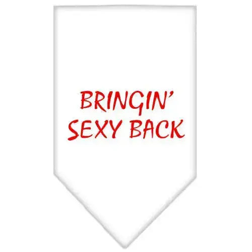 Bringin-Sexy-Back-Screen-Print-Bandana-White-Small-GreatEagleInc-318554119