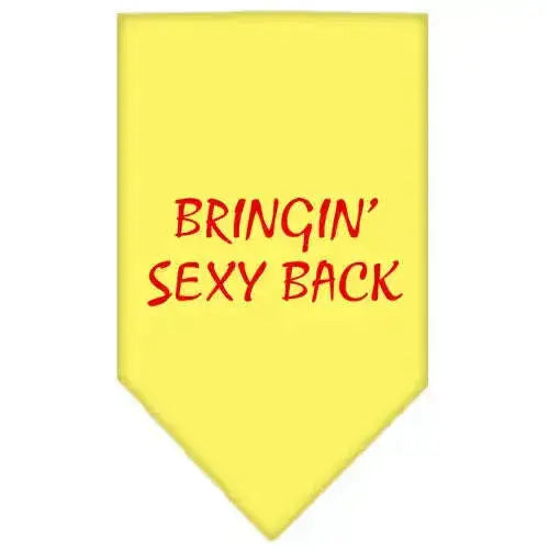 Bringin-Sexy-Back-Screen-Print-Bandana-Yellow-Small-GreatEagleInc-318532484