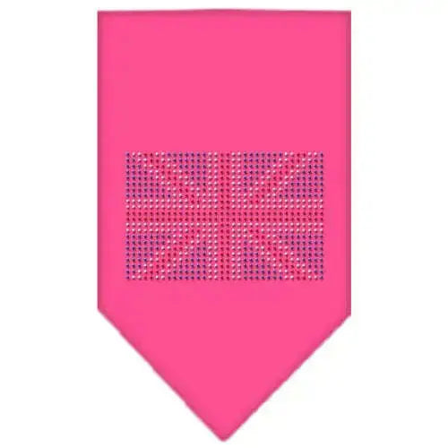 British-Flag-Rhinestone-Bandana-Bright-Pink-Large-GreatEagleInc-319066242