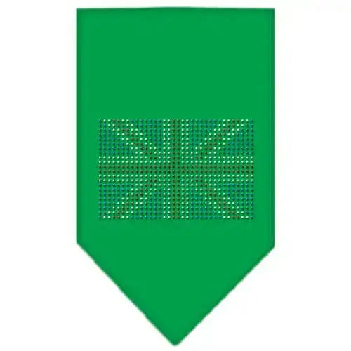 British-Flag-Rhinestone-Bandana-Emerald-Green-Small-GreatEagleInc-318565253