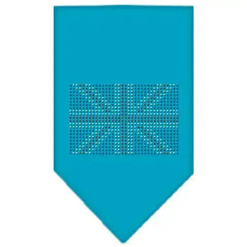 British-Flag-Rhinestone-Bandana-Turquoise-Large-GreatEagleInc-319065341