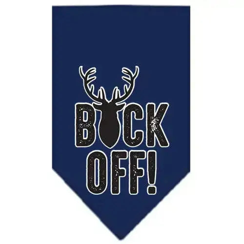 Buck-Off-Screen-Print-Bandana-Navy-Blue-Large-GreatEagleInc-334289449
