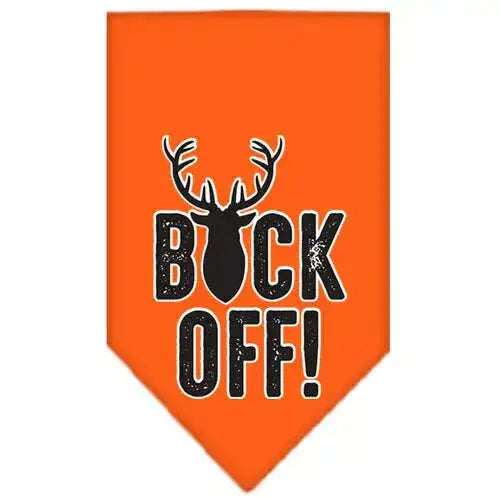 Buck-Off-Screen-Print-Bandana-Orange-Large-GreatEagleInc-334289524