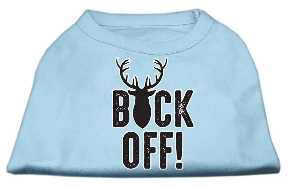 Buck-Off-Screen-Print-Dog-Shirt-Baby-Blue-Xl-GreatEagleInc-334307892