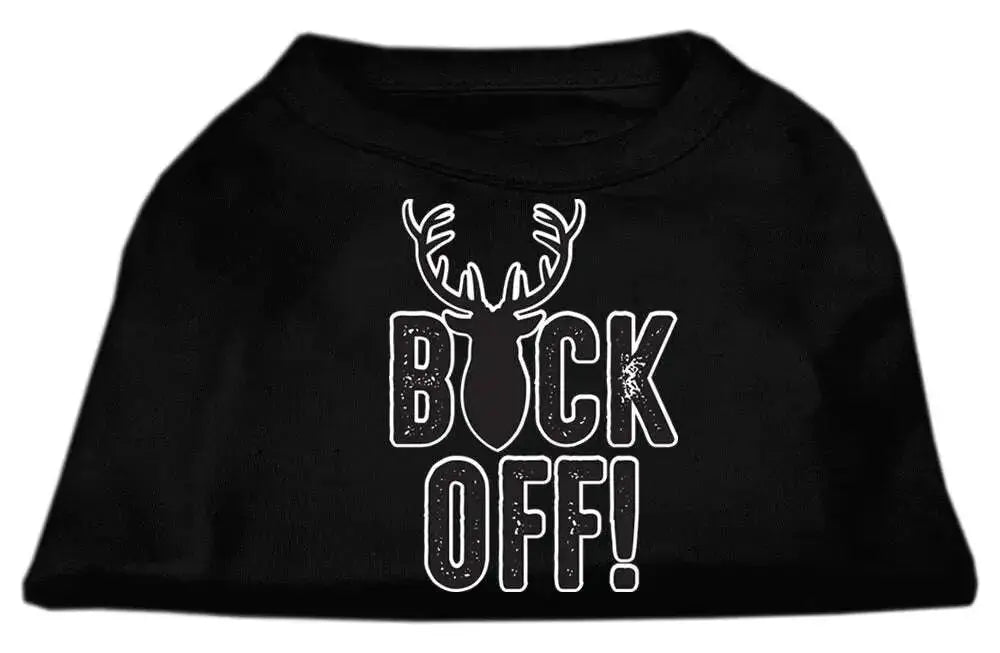 Buck-Off-Screen-Print-Dog-Shirt-Black-Lg-GreatEagleInc-334304738