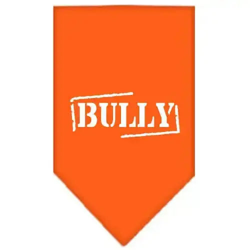 Bully-Screen-Print-Bandana-Orange-Large-GreatEagleInc-333820488