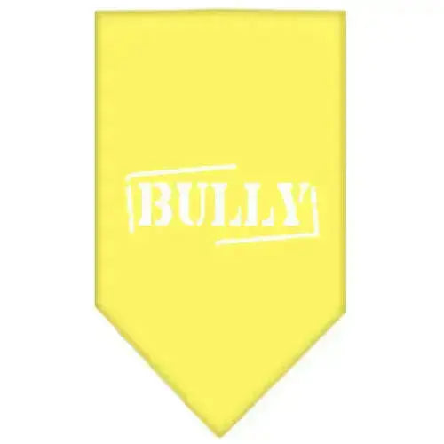 Bully-Screen-Print-Bandana-Yellow-Small-GreatEagleInc-333820196