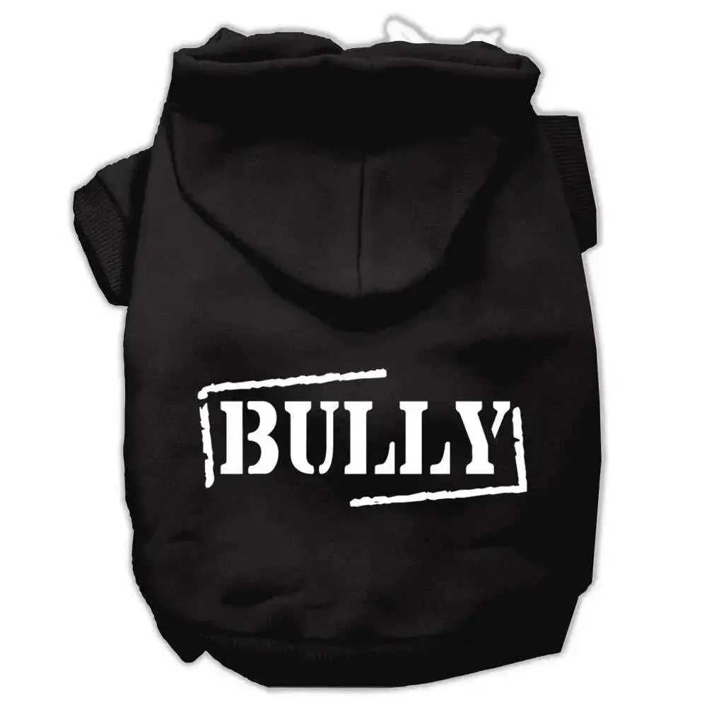 Bully-Screen-Printed-Pet-Hoodies-Black-Size-Xl-GreatEagleInc-318756497
