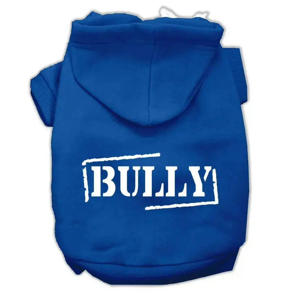 Bully-Screen-Printed-Pet-Hoodies-Blue-Size-Xxl-GreatEagleInc-318625520