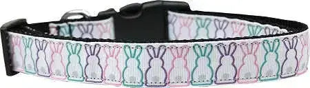 Bunny-Tails-Nylon-Dog-Collar-Medium-Narrow-GreatEagleInc-318773684