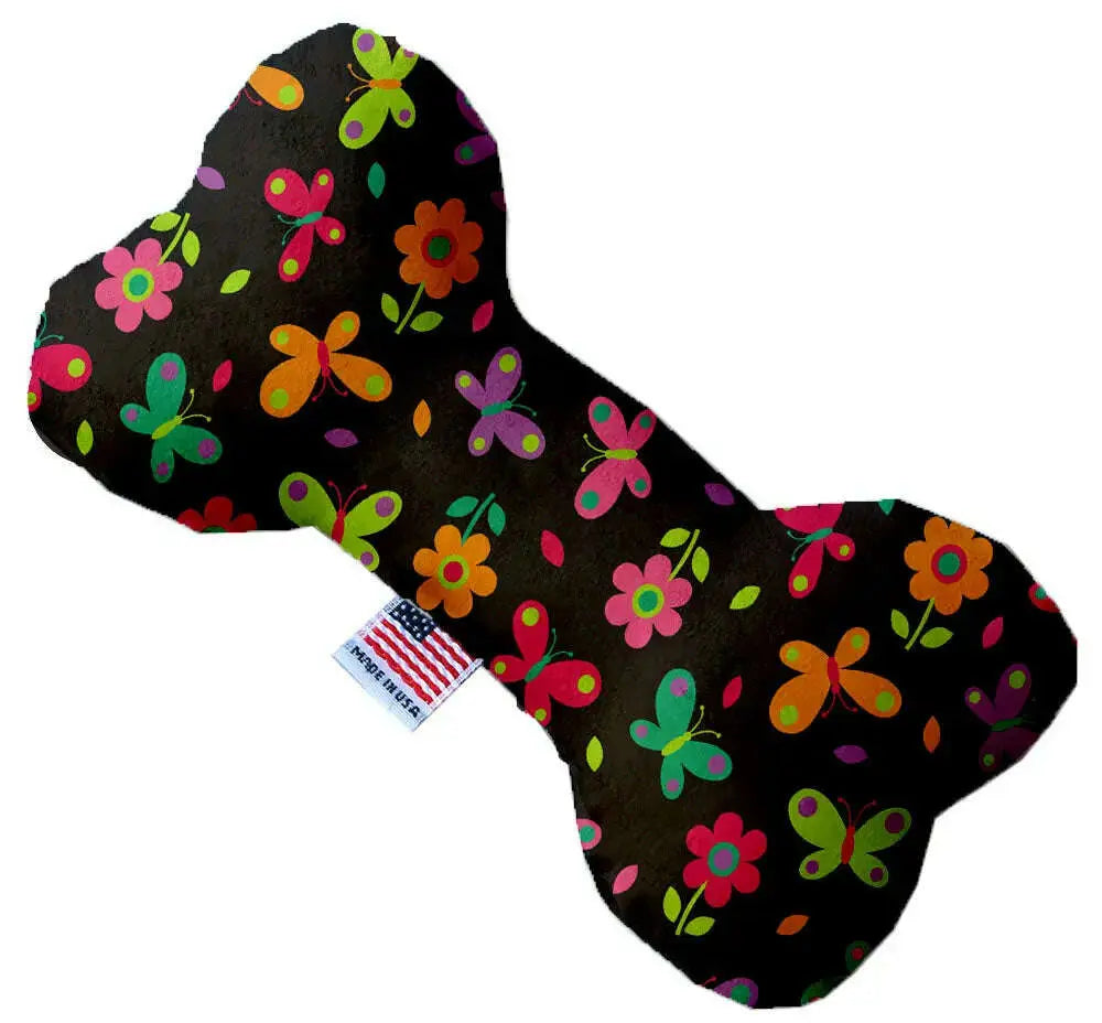 Butterflies-In-Brown-10-Inch-Bone-Dog-Toy-GreatEagleInc-333664252