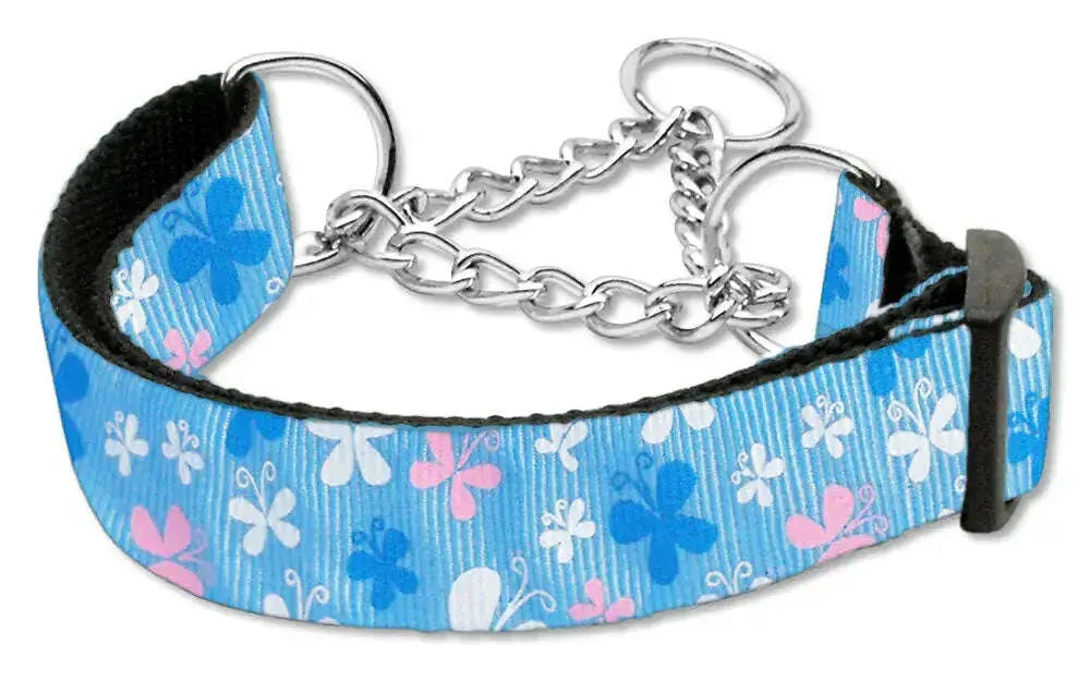 Butterfly-Nylon-Ribbon-Collar-Martingale-Blue-Medium-GreatEagleInc-318588550