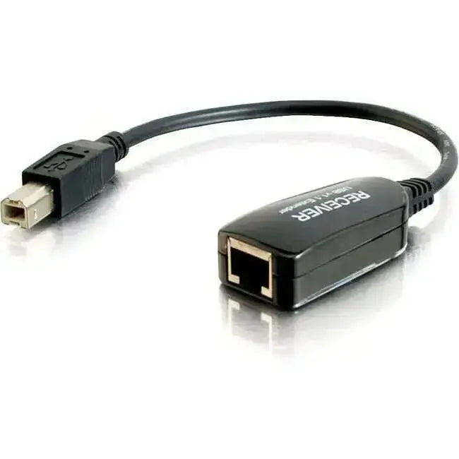 C2G-1-Port-USB-1.1-Superbooster-Dongle-RJ45-Female-to-USB-B-Male-Receiver-C2G-334467915