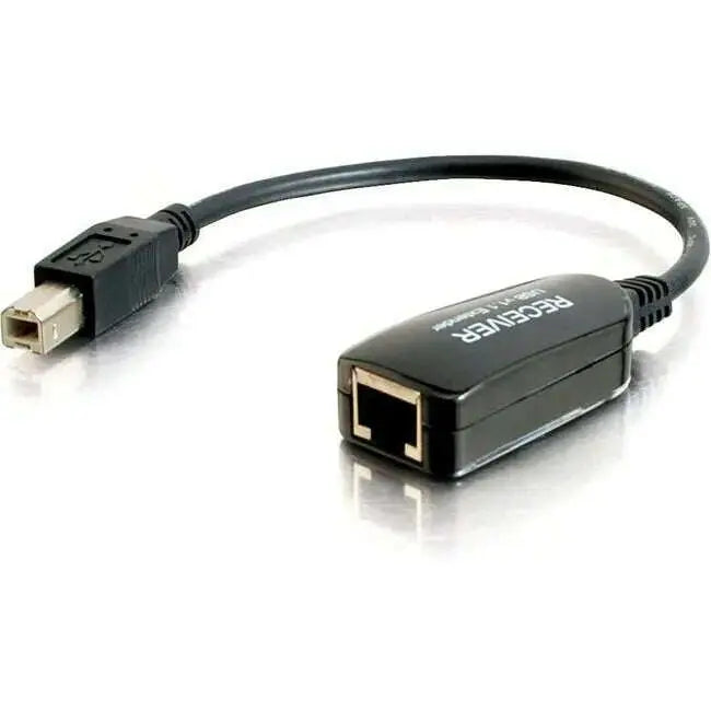 C2G-1-Port-USB-1.1-Superbooster-Dongle-RJ45-Female-to-USB-B-Male-Receiver-C2G-334467915