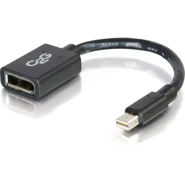 C2G-6in-Mini-DisplayPort-to-DisplayPort-Adapter-Converter-Black-C2G-335208986