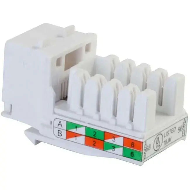 C2G-Cat6-RJ45-UTP-Keystone-Jack-White-C2G-335126373