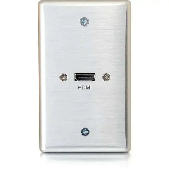 C2G-Single-Gang-Wall-Plate-with-HDMI-Pigtail-Aluminum-C2G-334442736