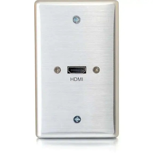 C2G-Single-Gang-Wall-Plate-with-HDMI-Pigtail-Aluminum-C2G-334442736