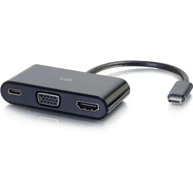 C2G-USB-C-to-HDMI-and-VGA-Adapter-Converter-with-Power-Delivery-Black-C2G-334499282