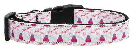 Cakes-And-Wishes-Nylon-Dog-Collar-Sm-GreatEagleInc-318497829