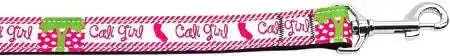 Cali-Girl-Nylon-Dog-Leash-3-8-Inch-Wide-4ft-Long-GreatEagleInc-318921078