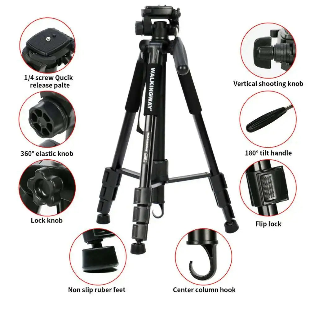 Camera-Tripod-Stative-light-professional-Tripod-Monopod-Travel-Stand-for-Camera-GreatEagleInc-334076951