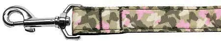 Camo-Butterflies-Nylon-Dog-Leash-5-8-Inch-Wide-4ft-Long-GreatEagleInc-320018798